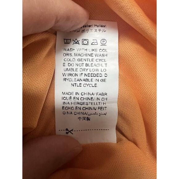 Strapless Chiffon Mini Dress Size Medium Cut Out Rhinestones Club Bodycon - Picture 8 of 10